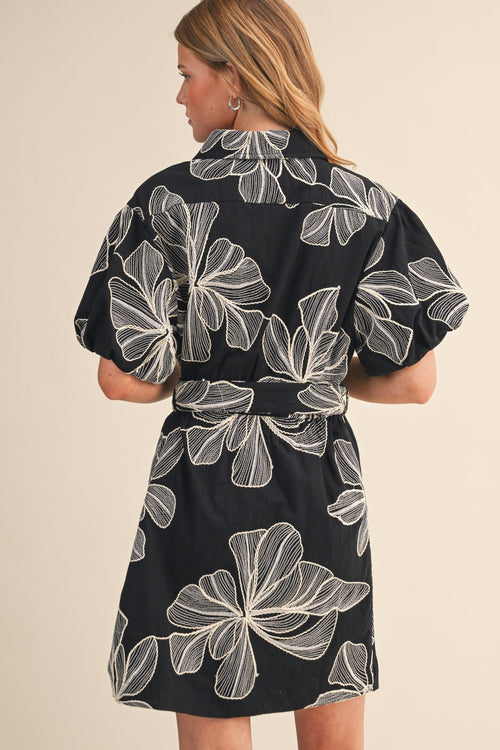 Black and Sand Dress
