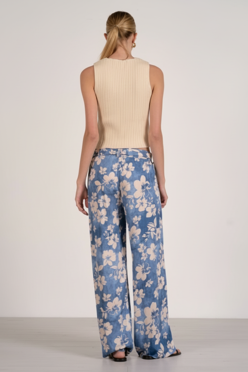 Blue Blossom Pants