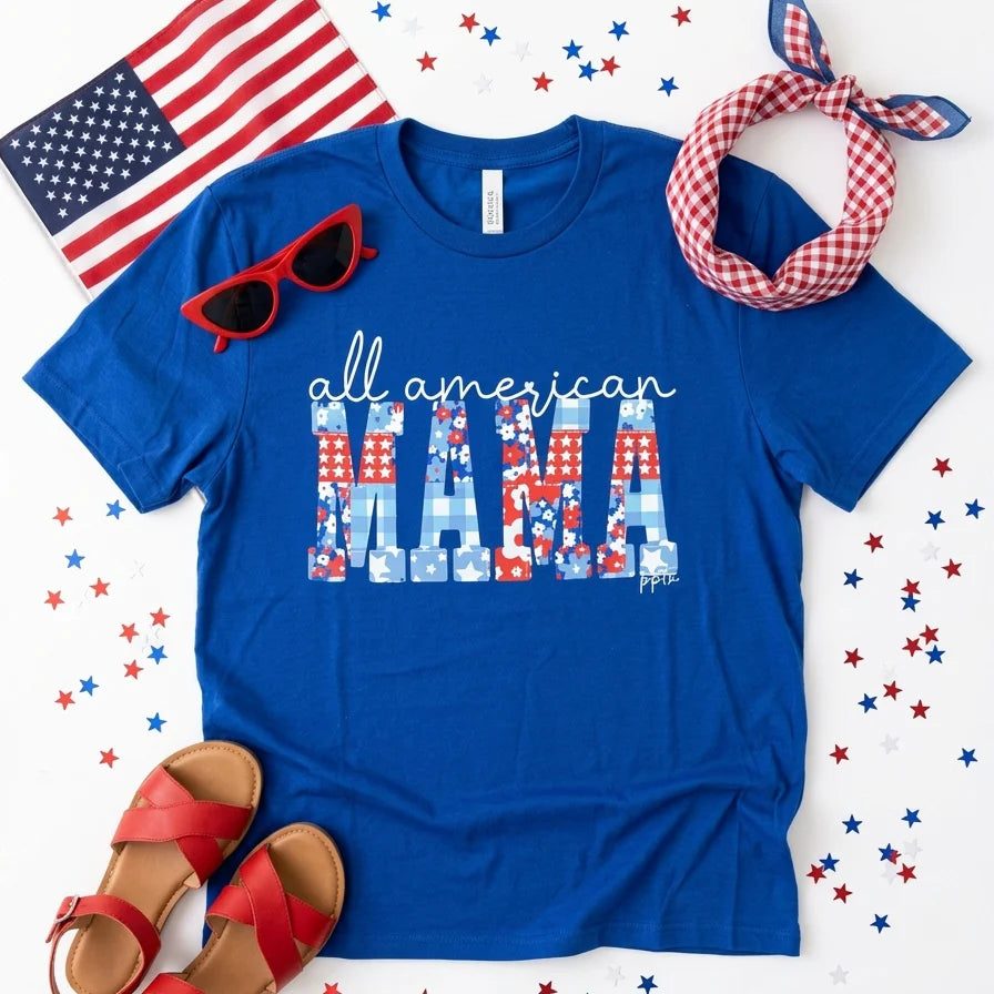All American Mama Tee