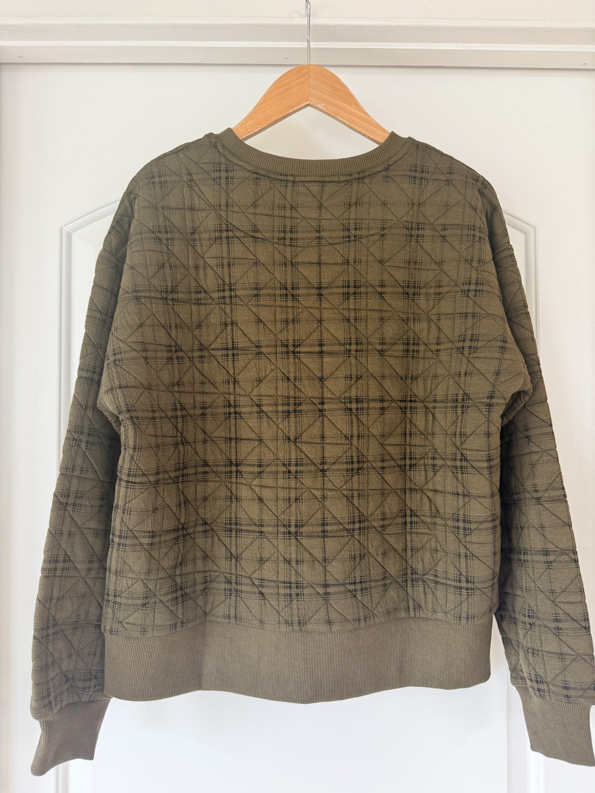 Quilted Plaid top