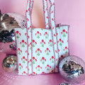Prickly Pear Quilted Tote