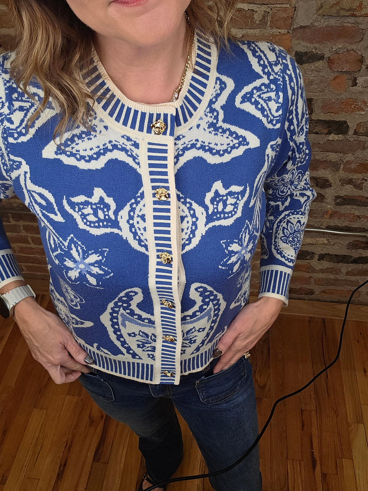 Paisley Cardi
