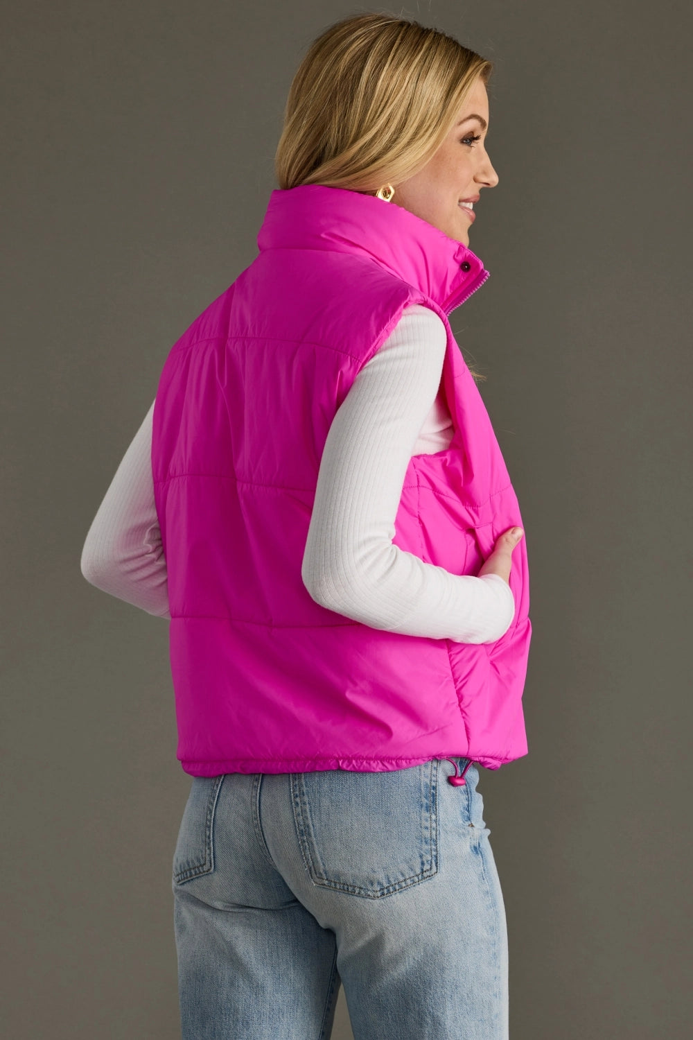 Vest Bright Pink