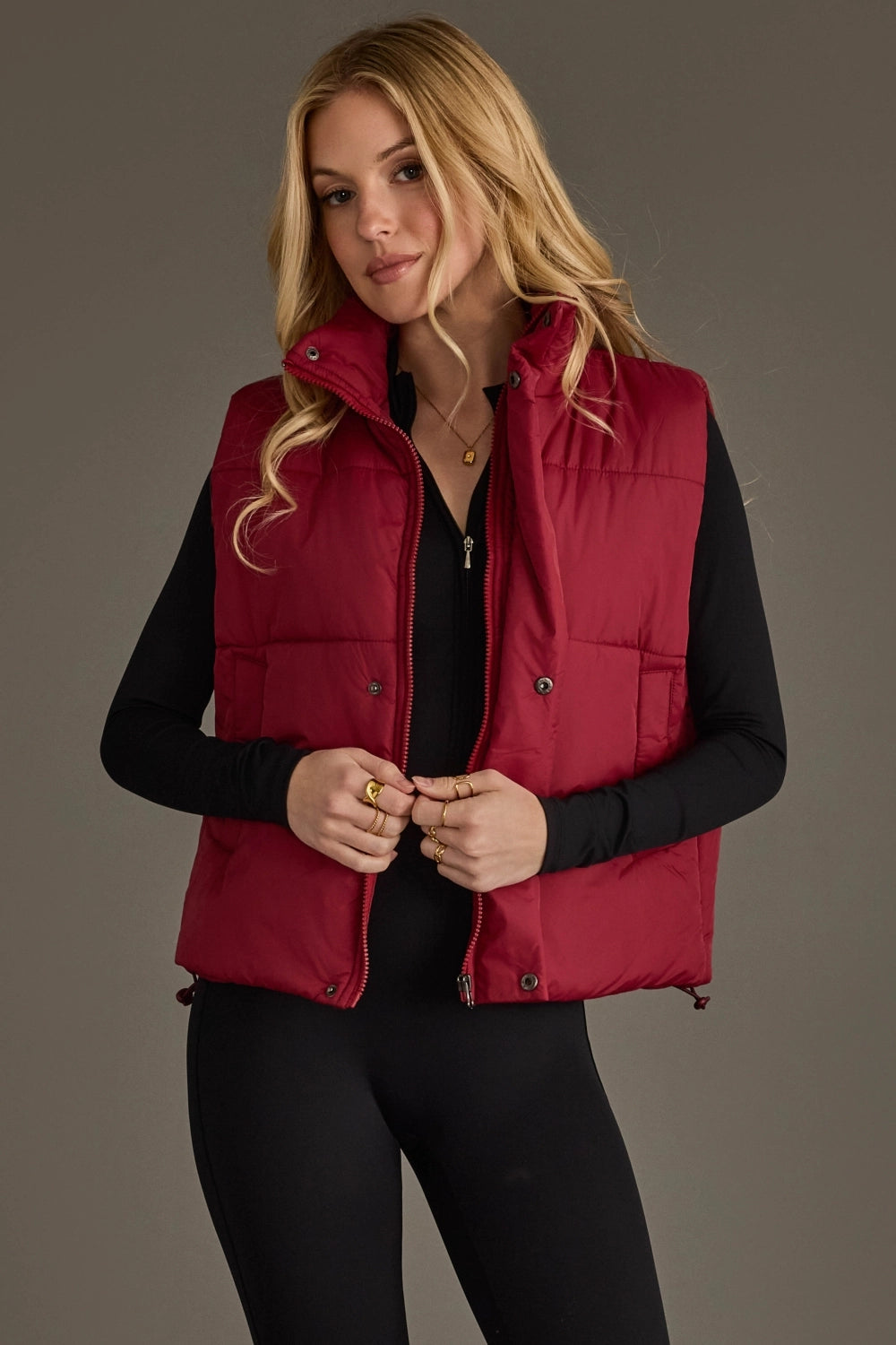 Vest Burgundy