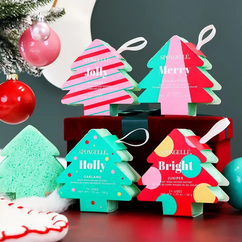 Christmas Ornament Spongelle Buffer
