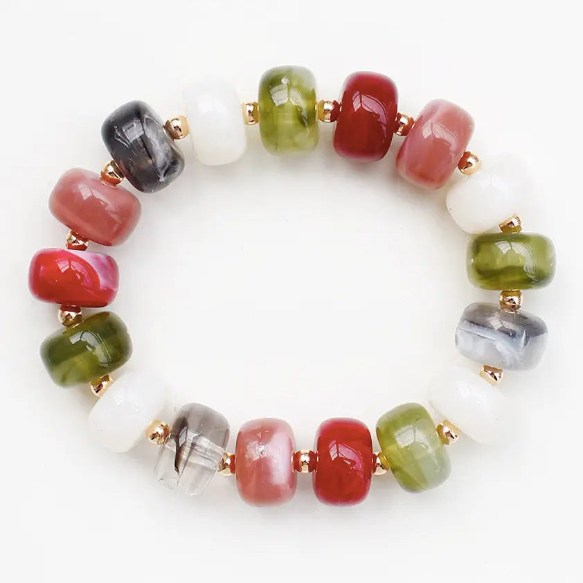 Multi Color Stretch Bracelet