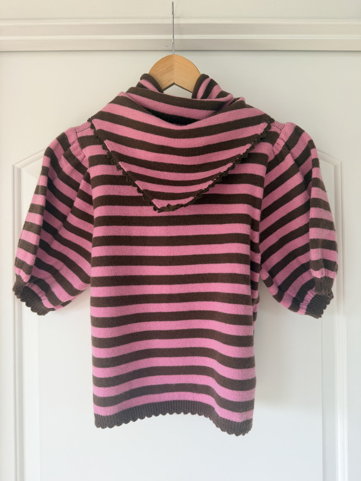 Striped Scarf Sweater