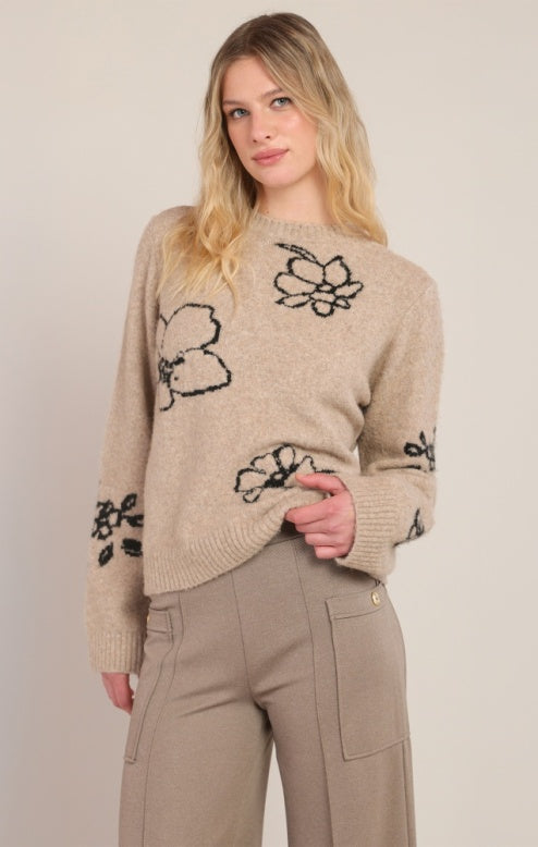 Meadow Embroidered Sweater