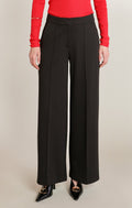 Black Wide Leg Pants in Black