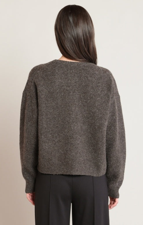 Embroidered Flower Sweater