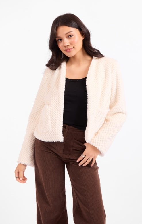 So So Soft Faux Fur Jacket