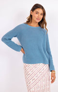 Fountain Open Back Sweater