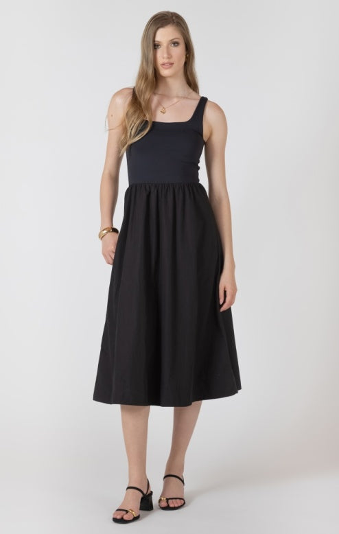 Black Mixed Media Dress
