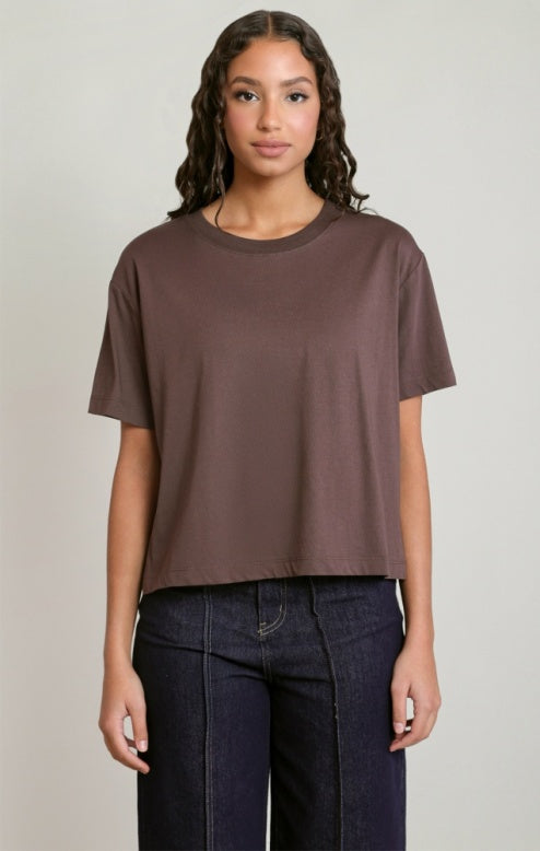 Brown Essential Tee