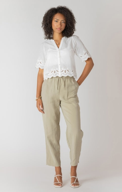 Straight Leg Casual Pant
