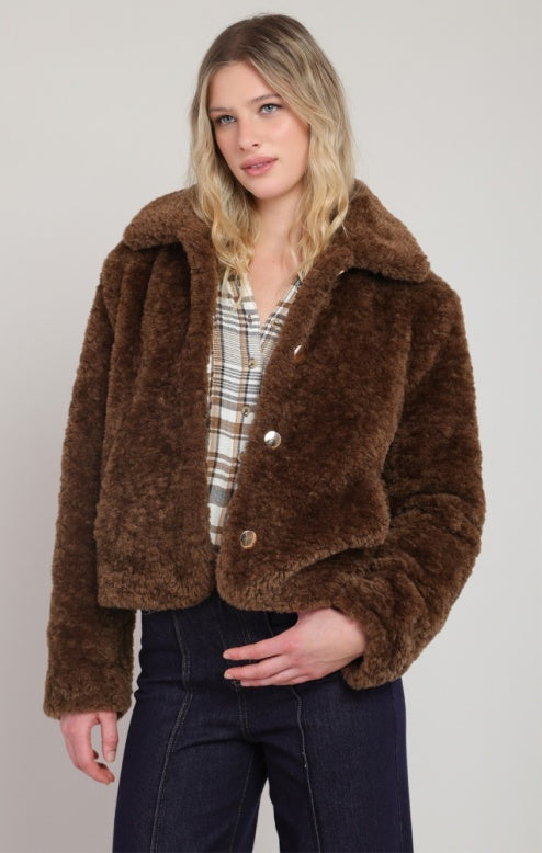 Faux Shearling Jacket