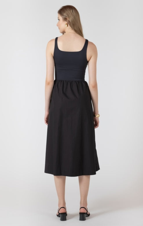 Black Mixed Media Dress