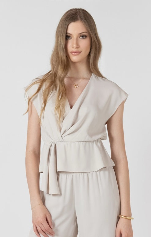 Drapey Wrap Top