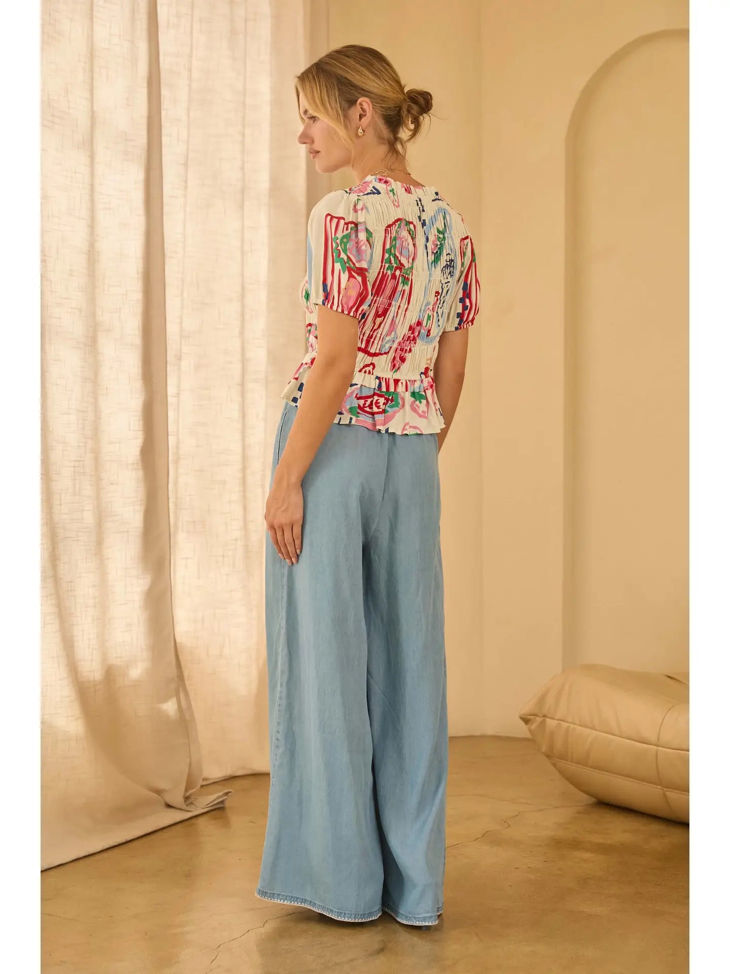 Vacay Peplum Top
